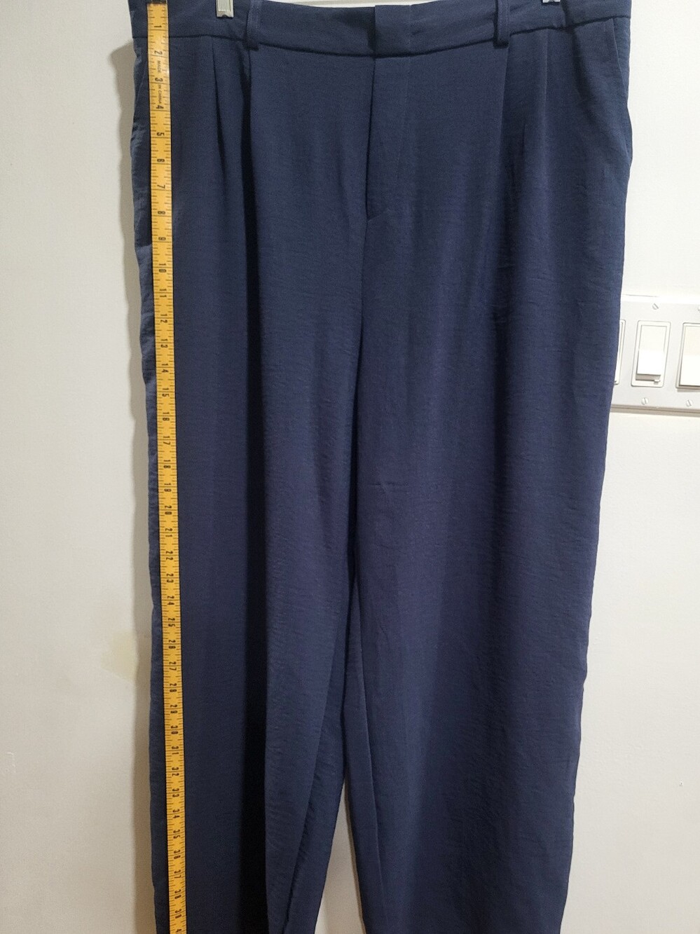 Old Navy Playa Wide Leg Navy Blue Pull-On Pants